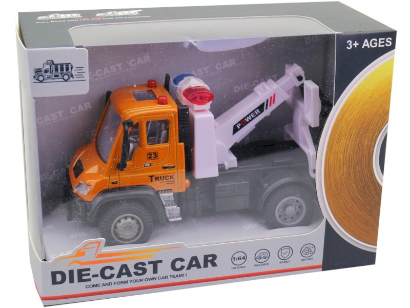 18840 - Auto kovové, na zpětných chod, 12,5 x 6,5 x 7,5 cm