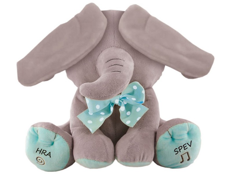 12526 - Sloník - hra na schovávanou 25 cm - SK