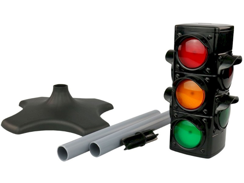 MADE Semafor na baterie s realistickými funkcemi 72cm