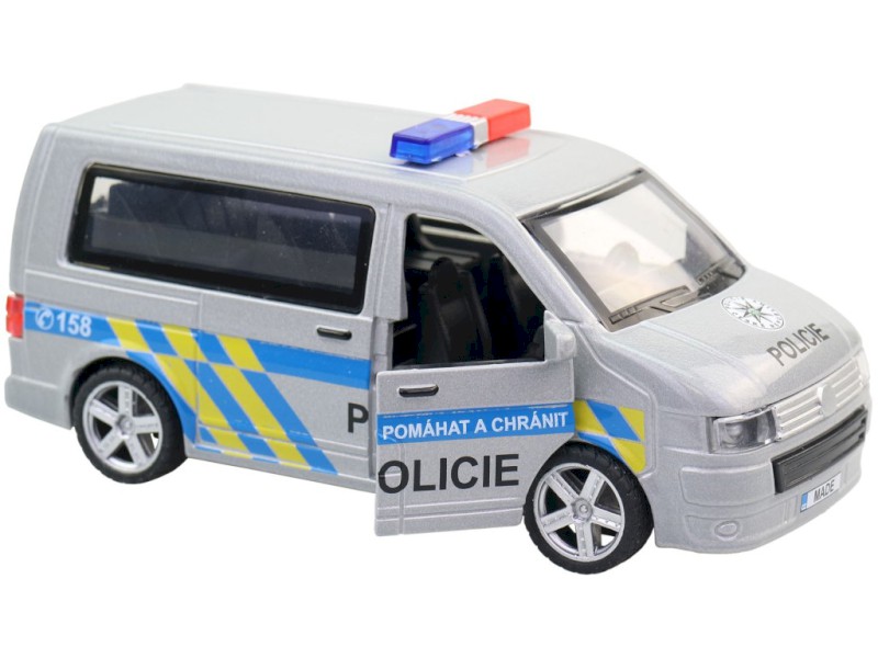 Auto, policejní dodávka, CZ design i box