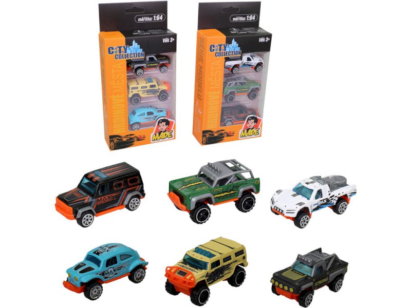 16880 - Auta kovová, 2 druhy