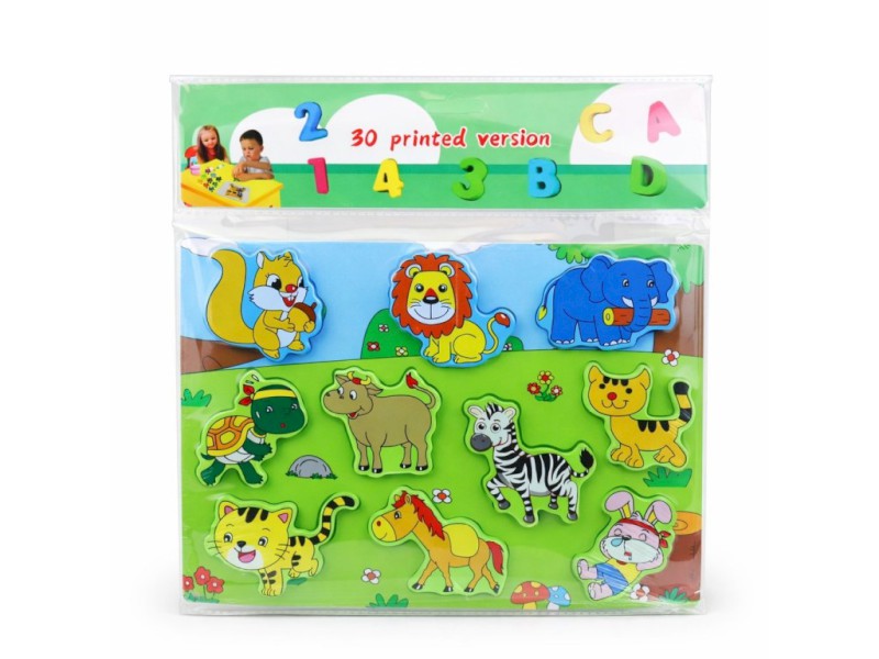 Puzzle zvířátka, 30 x 21 cm