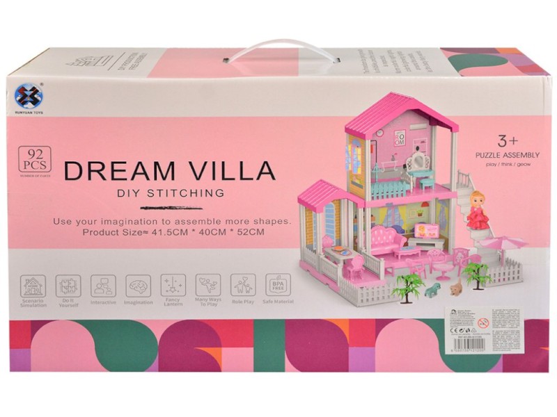 12120 - Dům s příslušenstvím, 52 x 41 x 40 cm