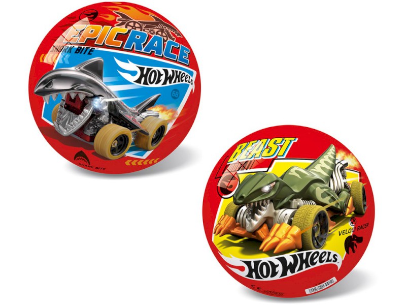 10740 - Míč Hot Wheels, 14 cm