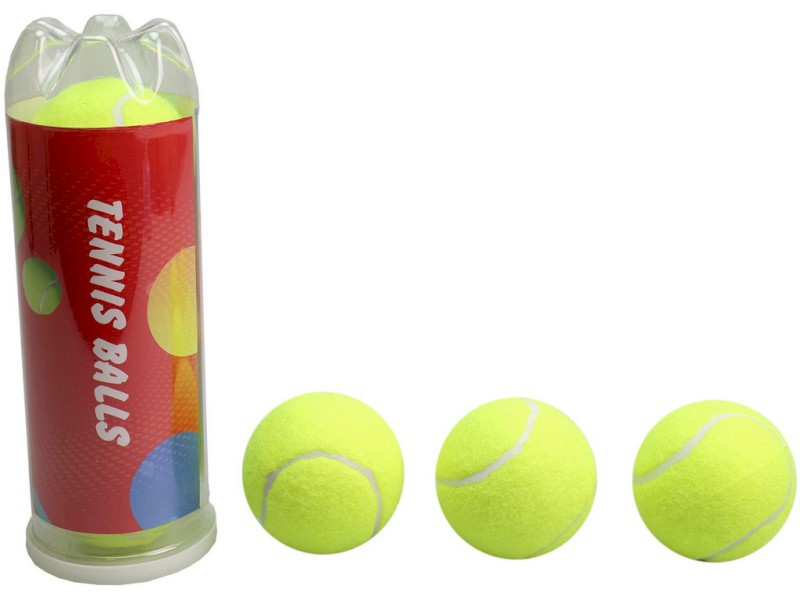 96937 - Míček na tenis 3 ks v tubě, 21 x 8 cm