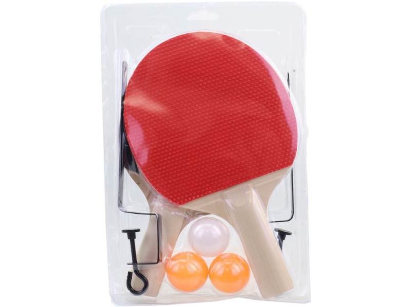 96959 - MaDe Sestava pingpongových raket s 3 míčky a síťkou