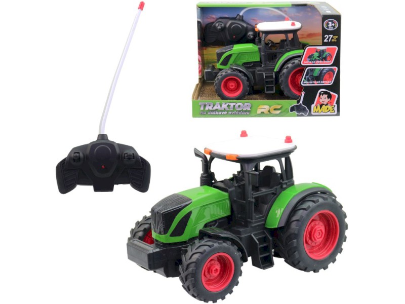 Farmářský traktor na dálkové ovládání, 22 cm
