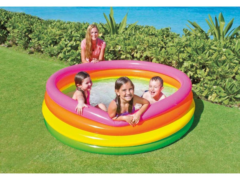 Intex 56441NP - Bazén čtyřbarevný 168 x 46 cm