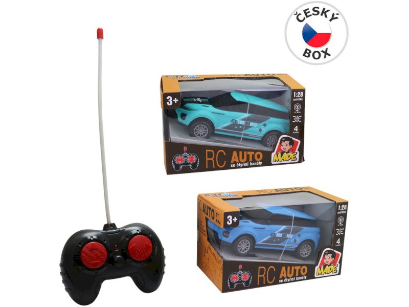 16115 - Auto Land Rover na dálkové ovládání, 1:28, 15,5 x 6,5 x 7,2 cm