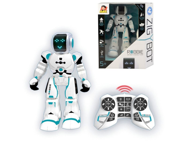 03700 - MaDe Robbie Zigybot robotický kamarád