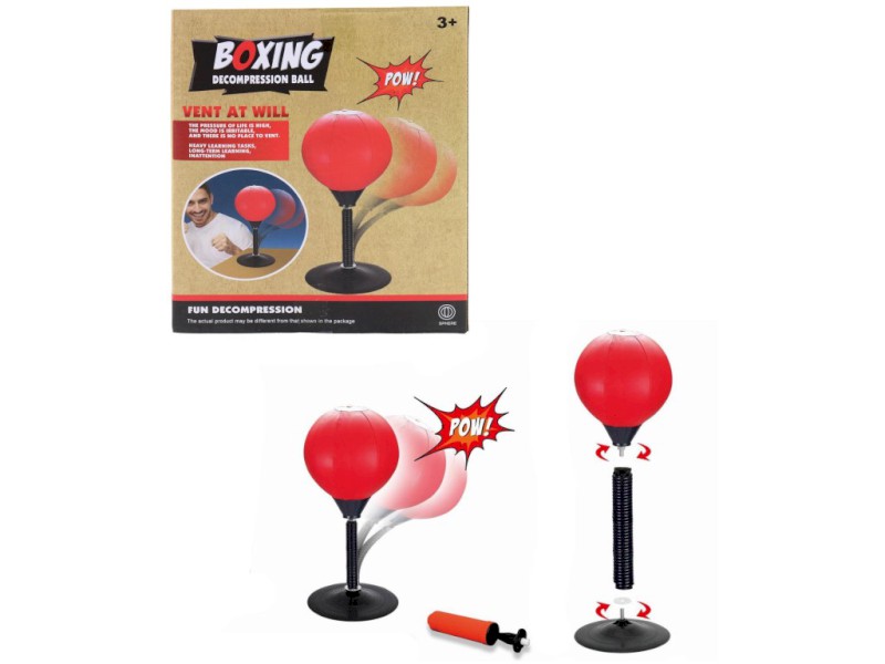 Boxovací relaxační míč s pumpičkou