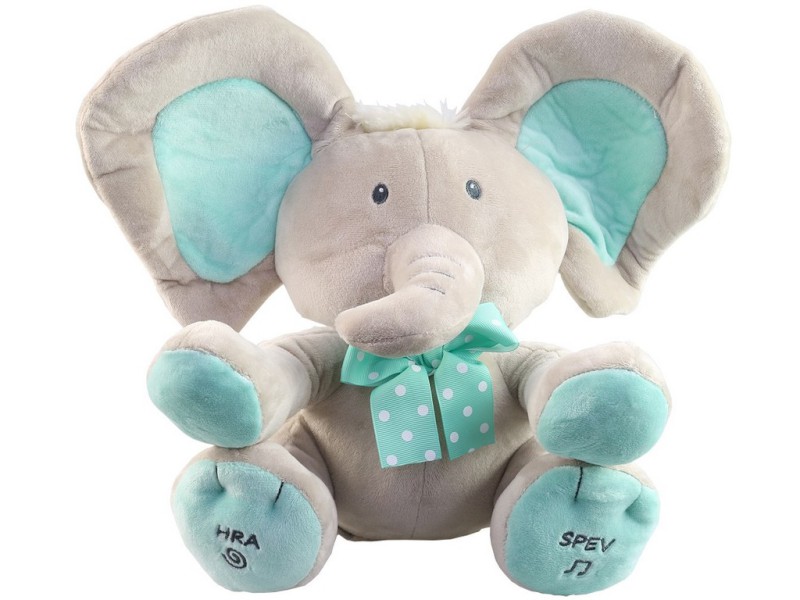 12526 - Sloník - hra na schovávanou 25 cm - SK