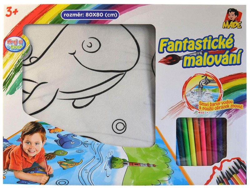 94523 - MaDe Kouzelné malování s fixy, barevné