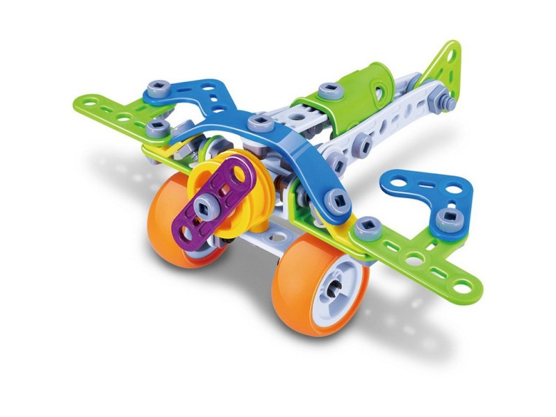Malý Mechanik Junior, letadlo, 73 dílů, 30 x 23 cm