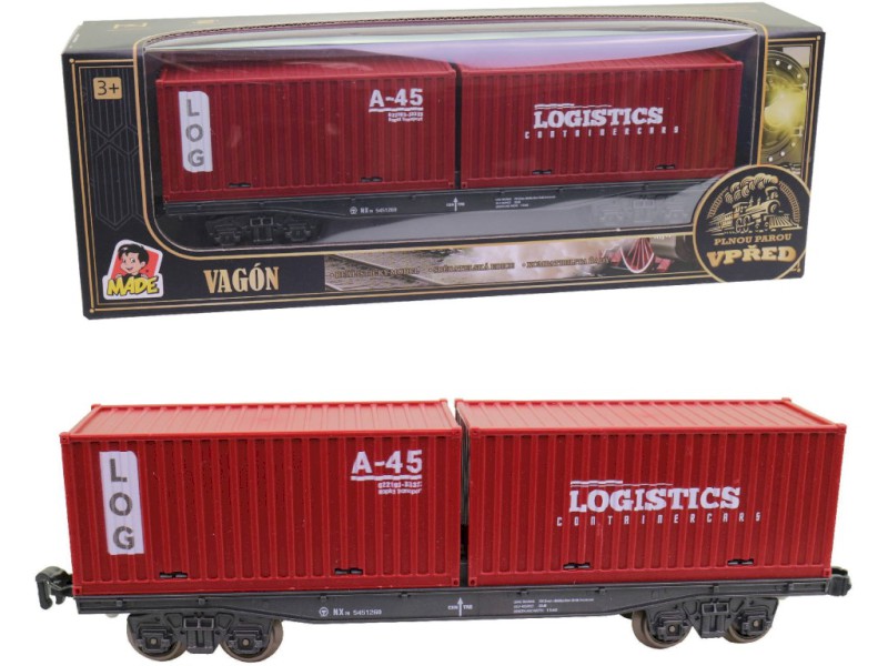 20531 - Vagón, kontejnerový, 25 cm