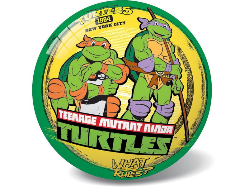 20207 - Míč Turtles retro, 14 cm