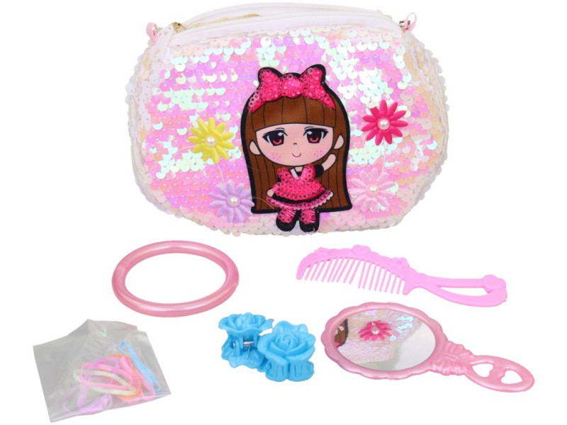 Kabelka kosmetická, 16 ks v display boxu, 15 x 12 cm