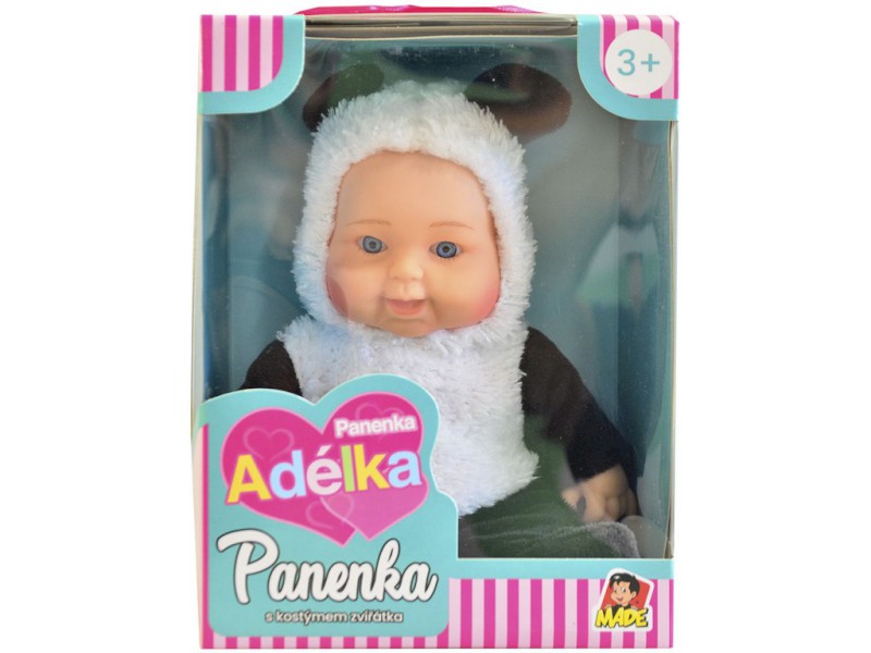 11640 - Panenka - zvířátko, 22,5 cm