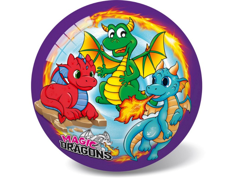 10721 - Míč dinosauři, 23 cm