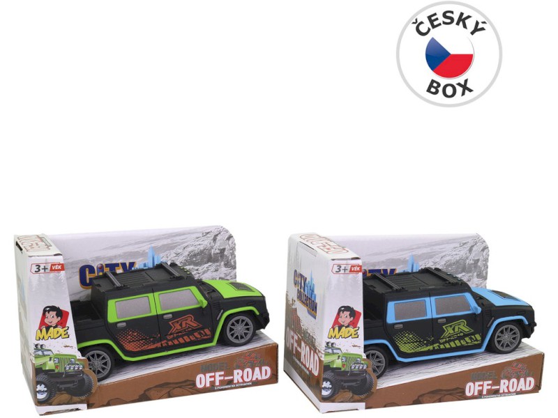 16720 - Auto off - road, 2 barvy, 14,5 x 6 x 6,5 cm