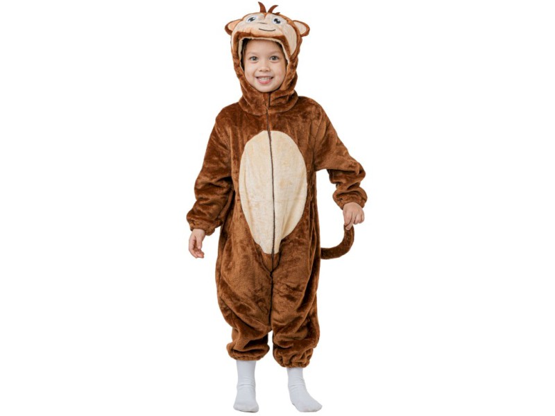 Šaty na karneval - Opička, 80-92cm