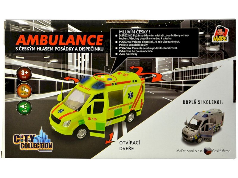 MaDe Ambulance na setrvačník