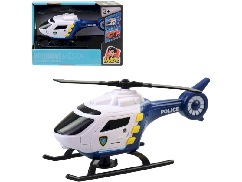 Vrtulník, na baterie, světlo, zvuk