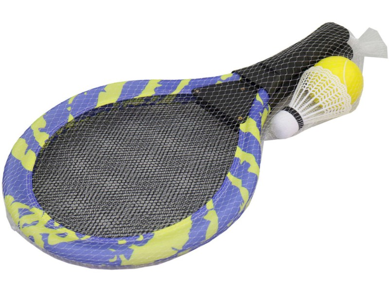 Rakety tenisová s míčky, 2 ks