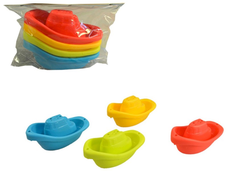 09977 - Loďky do vody, 4 ks, 11 cm