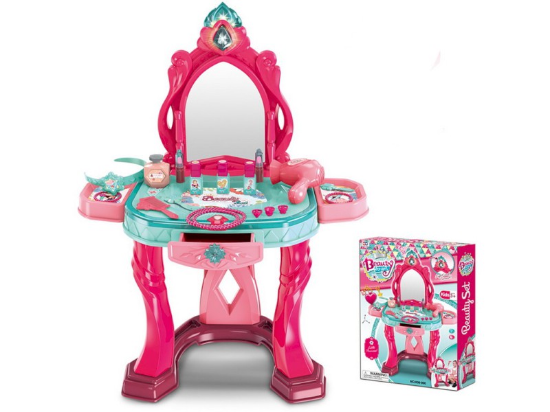 15795 - Toaletní stolek se světlem a zvukem, 57 x 34 x 76 cm