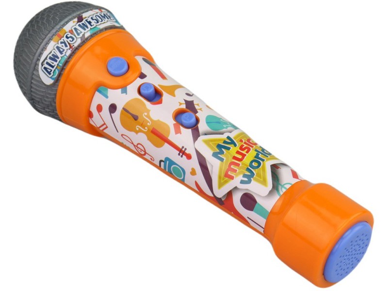 14086 - Mikrofon na baterie, 20 x 6 x 6 cm