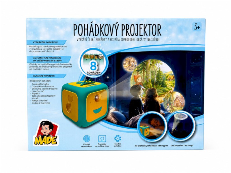 MaDe Projektor s pohádkami CZ