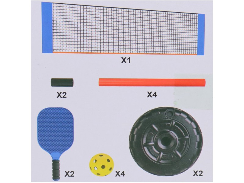 Pálky, míček a síť