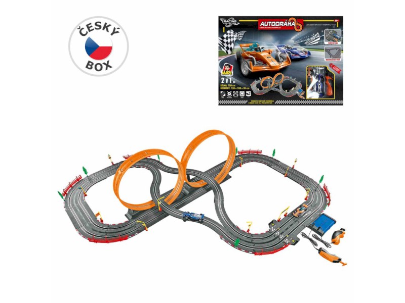 Autodráha s formulemi, 750 cm