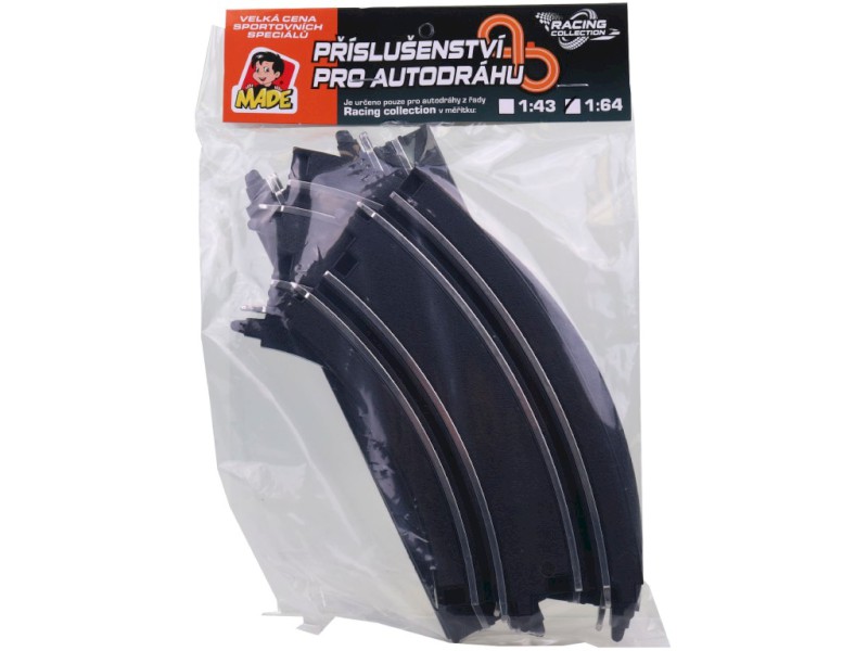 21565 - Autodráha náhradní díly, 4 ks 1:64