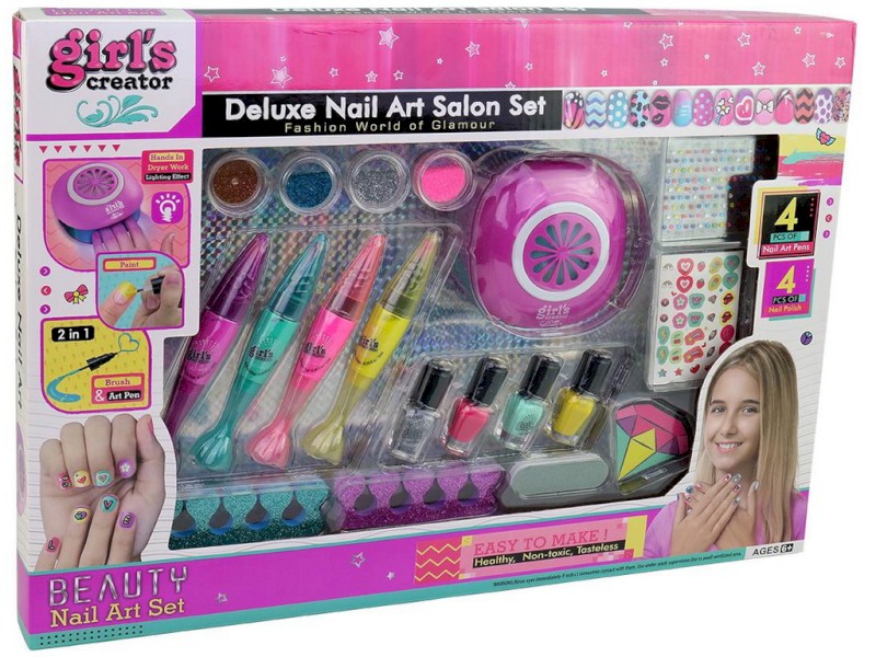 14424 - Nehtové studio, na baterie, 46 x 33 x 6,5 cm