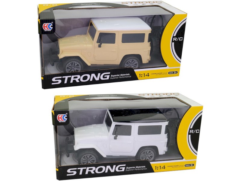 16247 - Auto terenní na dálkové ovládání, světlo 25 cm