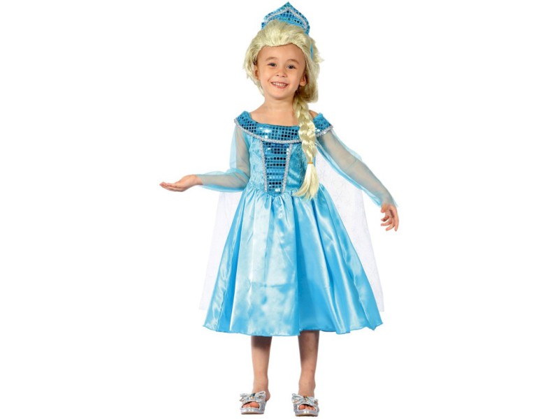 86170 - Kostým na karneval Ledová princezna