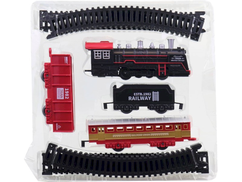 Vlaková souprava, na baterie, 25 x 25 cm