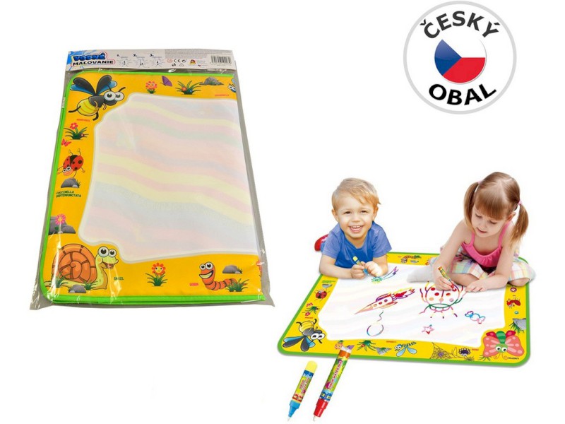 10907 - Kouzelné malování vodou - hmyz,  74 x 49 cm