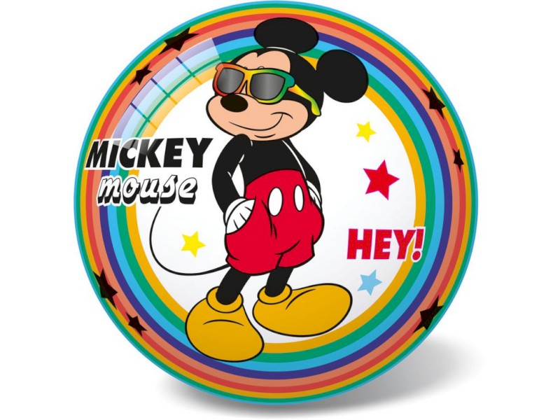 13395 - Míč Disney  Mickey duhový, 23 cm