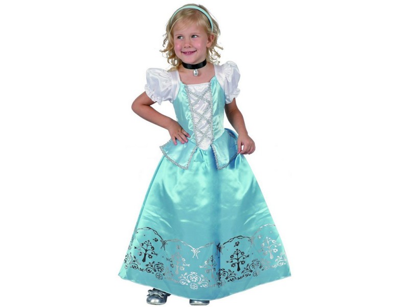03821 - Šaty na karneval - princezna, 92-104 cm