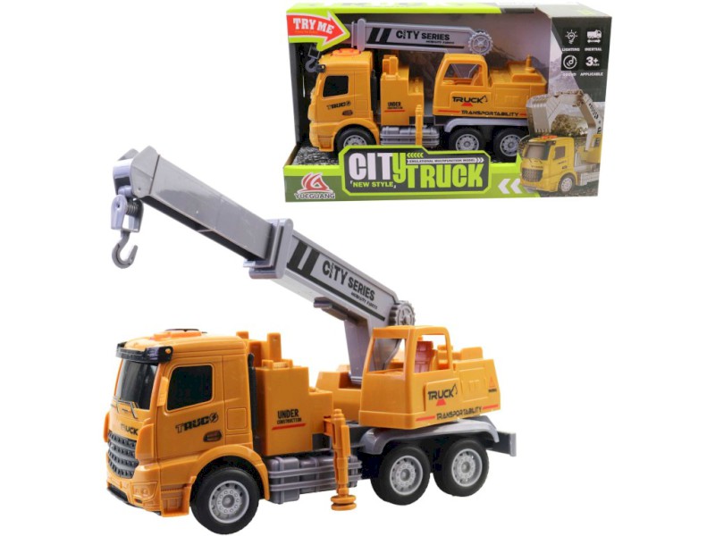 Auto jeřáb, na bateriemi