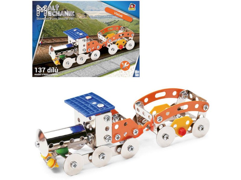 95397 - Malý mechanik - vláček, 137 dílů