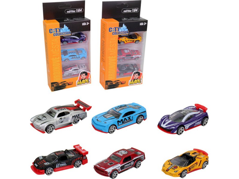 16874 - Auta kovová, 2 druhy