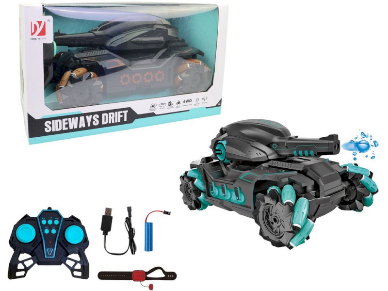 15698 - RC Tank, vodní bomby, 28 x 18 x 16 cm