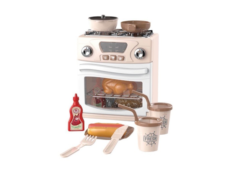 11886 - Sporák 21,5 x 15,7 x 10cm s příslušenstvím