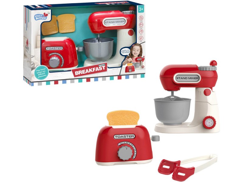 16541 - Kuchyňský robot a toustovač, světlo, zvuk