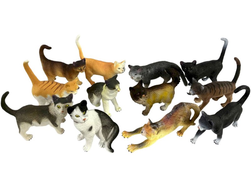 Kočka, 12 ks v boxu, 12,5 cm