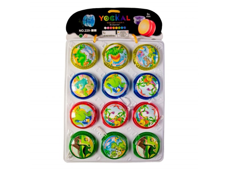 05459 - Yoyo s dinosaury, 12 ks na kartě, 4 x 5 x 5 cm